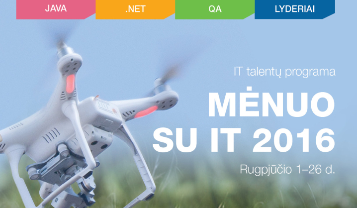 „Mėnuo su IT“ – atskleiskite savo IT talentus