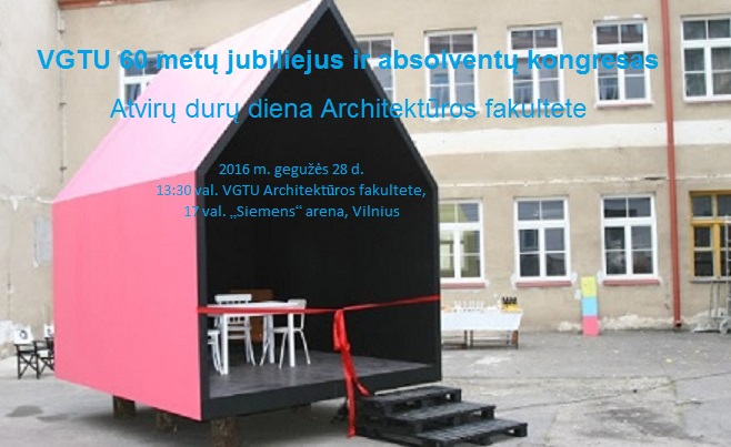 Atvirų durų diena Architektūros fakultete