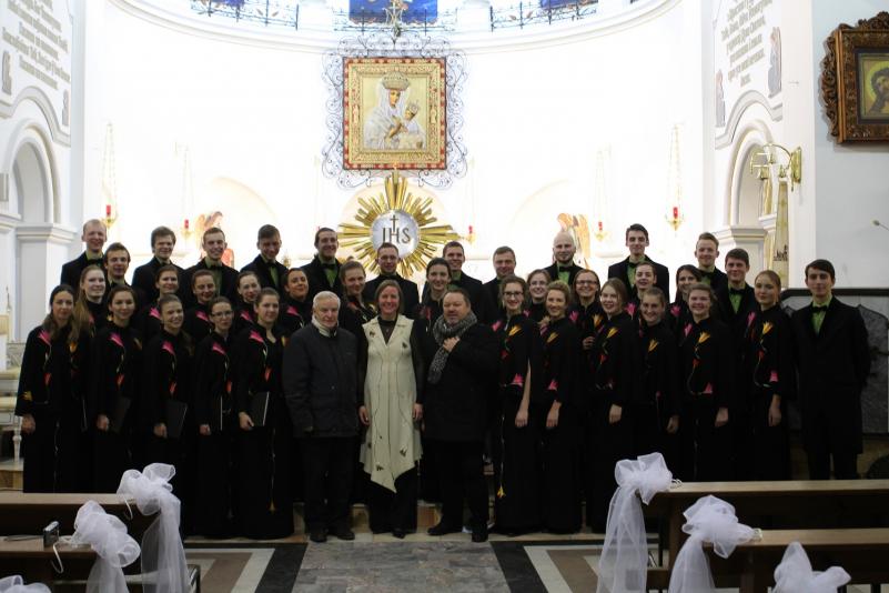 VGTU akademinis choras „Gabija“ viešėjo Minske