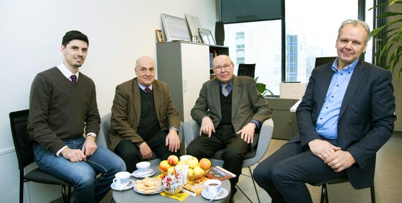 Vilniaus Gedimino technikos universitete lankėsi Rumunijos Mokslų akademijos tikrasis narys