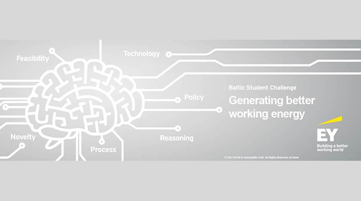 EY skelbia inovatyvių idėjų konkursą „Generating better working energy“