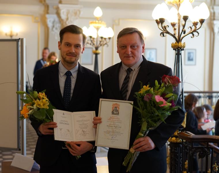 Lietuvos mokslų akademijoje apdovanoti geriausių mokslinių darbų laureatai – tarp jų ir du TIF atstovai