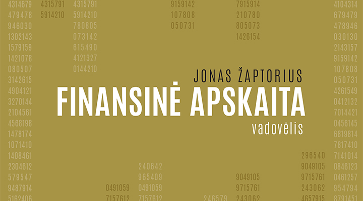 Doc. dr. J. Žaptoriaus vadovėlis „Finansinė apskaita“ apdovanotas Aukštojo mokslo vadovėlių konkurse