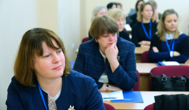 Mokslinei diskusijai VGTU būrėsi specialybės kalbų profesionalai