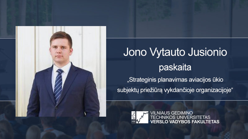 Vyks Jono Vytauto Jusionio paskaita