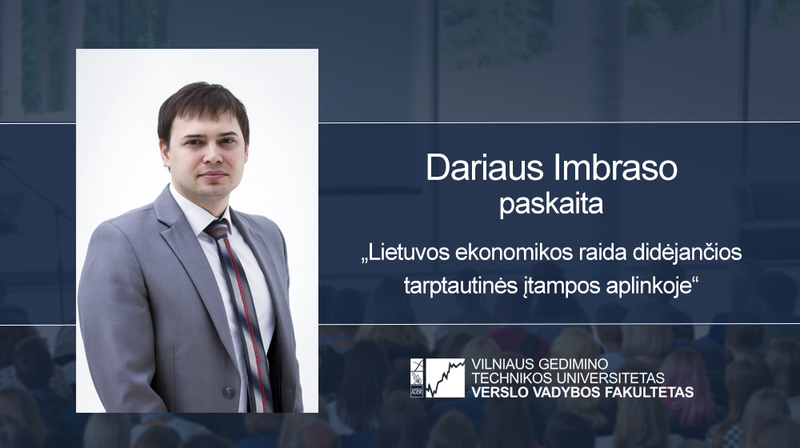 Vyks Dariaus Imbraso paskaita