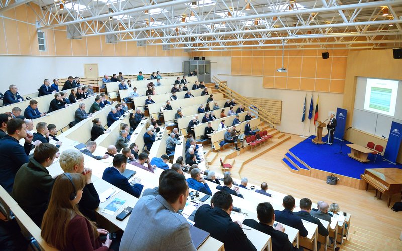 Statybos fakultete vyko 3-oji respublikinė konferencija „Betonas ir gelžbetonis 2019“