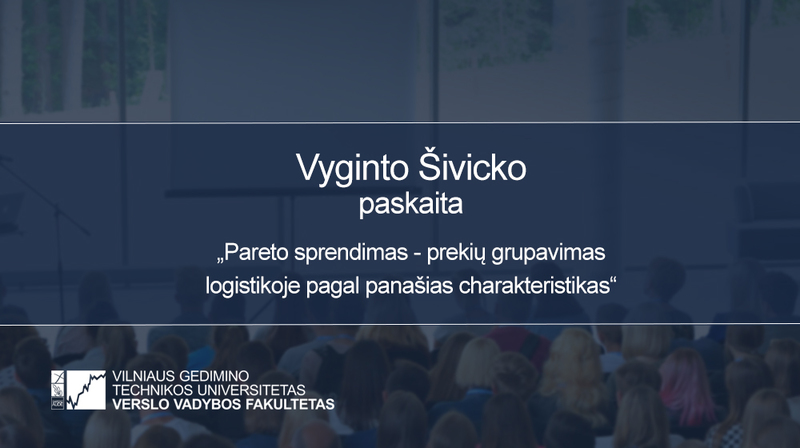 Kviečiame į Vyginto Šivicko paskaitą