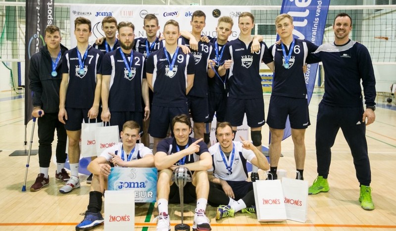 VGTU vaikinų tinklinio komanda – Vilniaus miesto tinklinio lygos čempionai