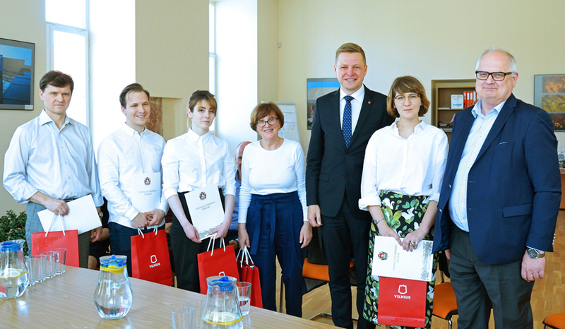 VGTU bendruomenę aplankė Vilniaus miesto meras