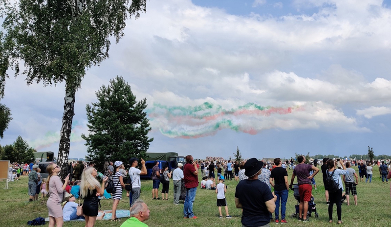 Aviacijos šventė „Sakalo sparnai 2019“: VGTU atstovai kvietė išmėginti AGAI skrydžio simuliatorių