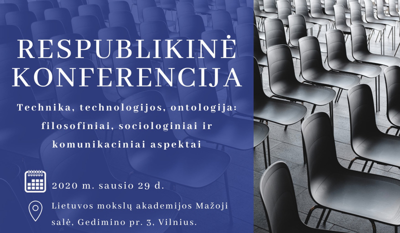 Vyks respublikinė konferencija „Technika, technologijos, ontologija“