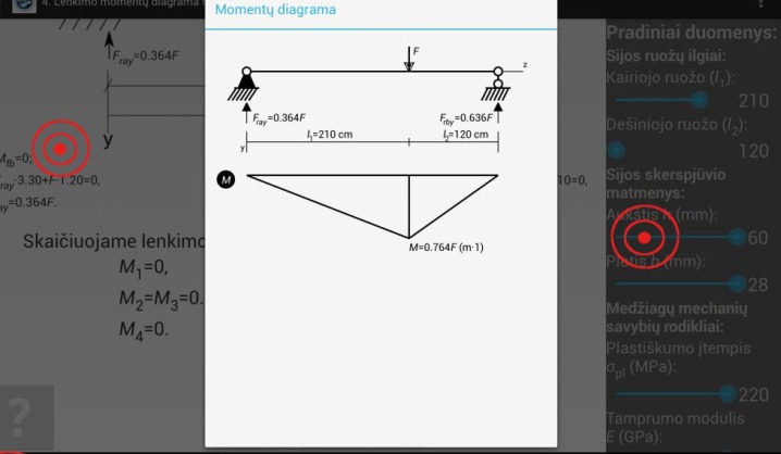 Virtual experiments - in VGTU student’s application