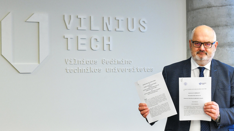 VILNIUS TECH pasirašė strateginės partnerystės ir jungtinės laboratorijos sutartis su NUAA universitetu