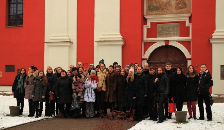 VGTU choro giesmės skambėjo dominikonų bažnyčioje