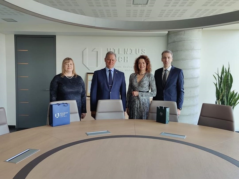 Rector of Bialystok University of Technology visited VILNIUS TECH 