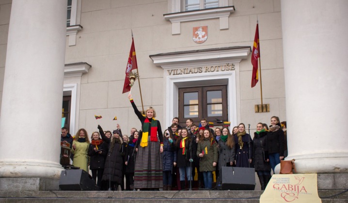 VGTU choras džiugino Kaziuko mugės dalyvius