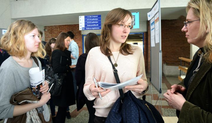 VGTU atvėrė duris besidomintiems magistrantūros studijomis