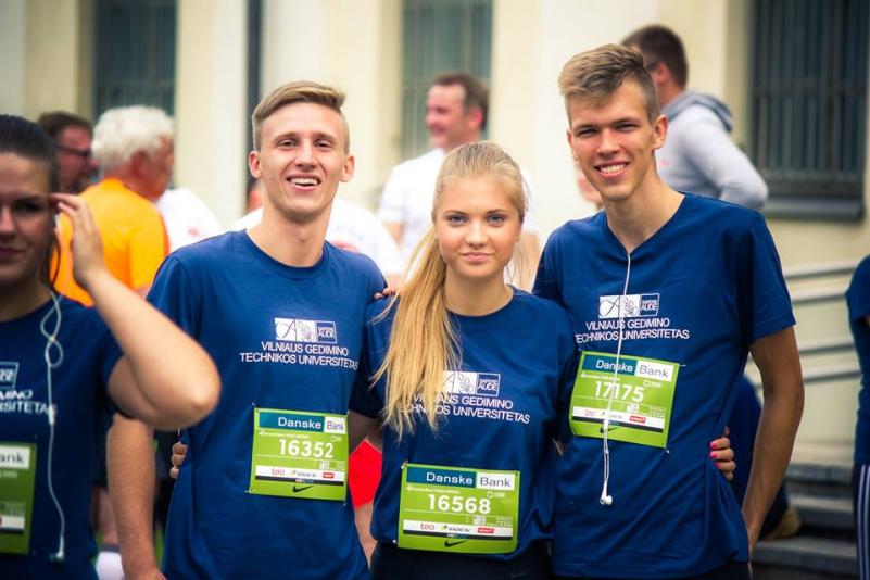 VGTU komanda triumfavo „Danske Bank Vilniaus maratone“ (nuotraukų galerija)