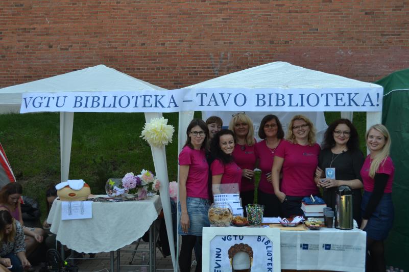 Bibliotekos erdvė „Gedimino dienose“ 