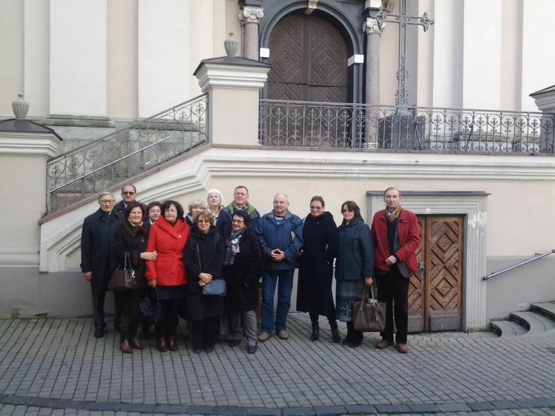 Statybos fakulteto PCS specialybės 1975 metų laidos absolventų ir dėstytojų susitikimas